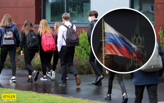 Під Києвом школярі виконали гімн Росії: хотіли "відзначитися"