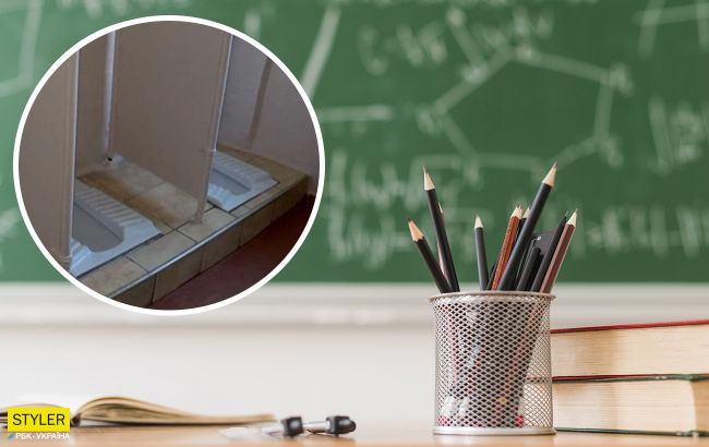 В школе Львовской области дети не могут ходить в туалет: их снимают на телефоны и подглядывают