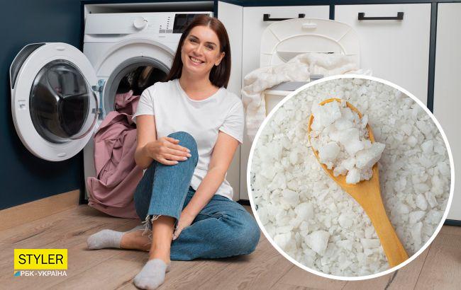 Добавьте немного соли в стиральную машину и результат вас удивит: французский способ стирки