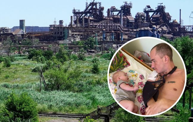 Сыночек родился, когда отец был в плену: невероятное фото защитника Мариуполя с новорожденным