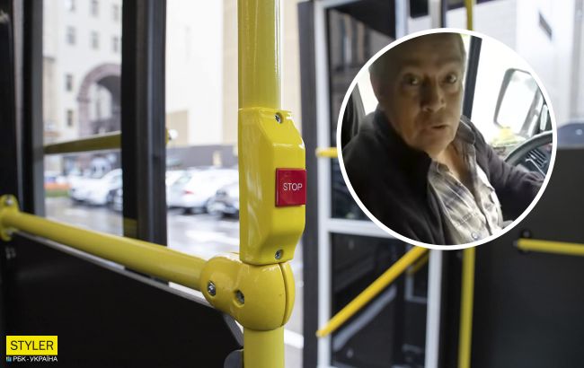 В Днепре маршрутчик не захотел везти женщину с инвалидностью и провоцировал пассажиров (видео)