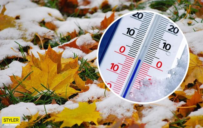 Украину осенью накроет снегом: перепад температуры будет резким и существенным