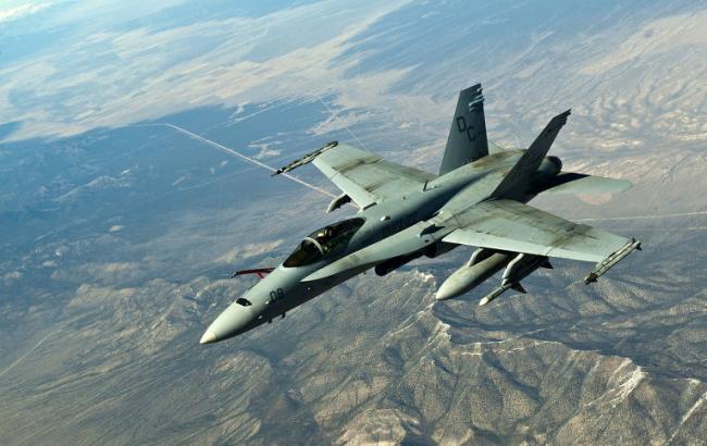 В Японии разбился американский истребитель