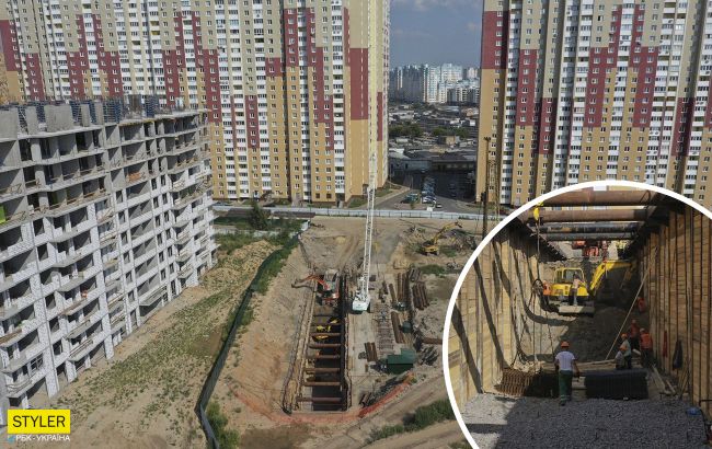 Метро на Виноградарь: в сети показали результаты строительства