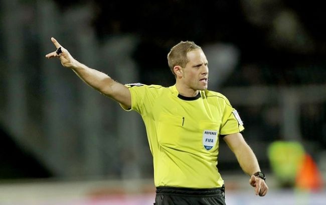 УЕФА назначил бригаду арбитров на матч отбора Евро-2020 Украина - Литва