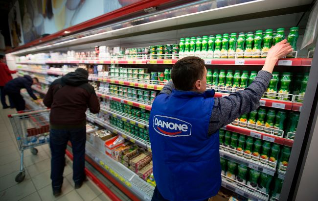 Французька компанія Danone має намір продати російські підприємства, - FT