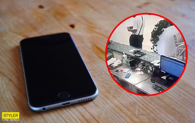 В киевском ТЦ орудуют наглые воры: крадут телефоны у всех на глазах