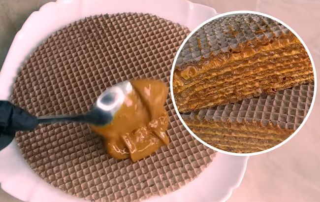Вафельний торт за новим рецептом: три інгредієнти і 1,5 кг смакоти