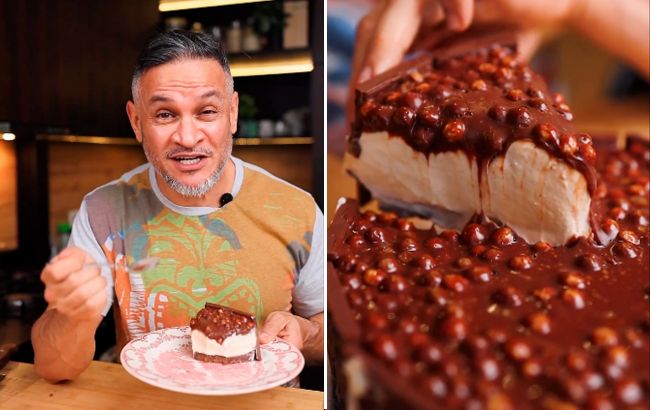 Невероятный чизкейк из сладостей по рецепту Эктора Хименеса-Браво