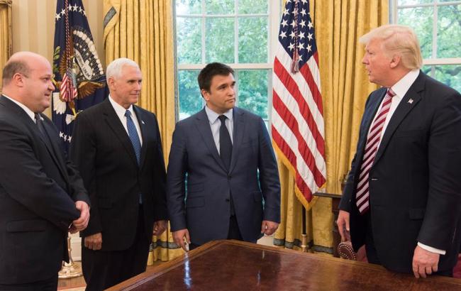 Климкин обсудил с Трампом дальнейшую поддержку США Украины