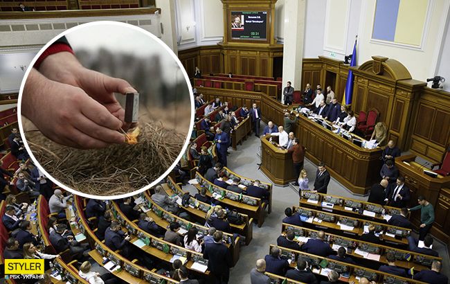 Рада повысила штрафы за поджог сухостоя в 18 раз