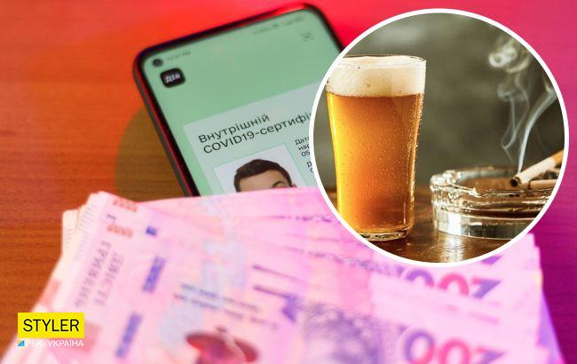 В "наливайке" под Киевом продают сигареты и пиво за "ковидную  тысячу": детали скандала