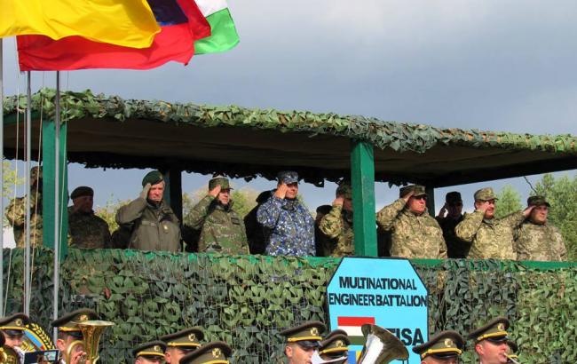 Во Львовской обл. завершились международные учения "Светлая Лавина-2018"