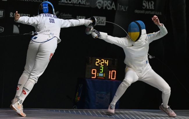 "Це плювок в обличчя": реакція України на допуск росіян до ЧС-2025 з фехтування