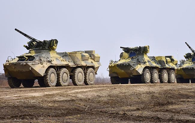 На полигоне в Мукачево столкнулись боевые машины, 4 военных травмированы