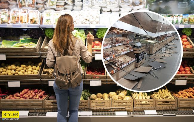 В Кривом Роге в супермаркете&nbsp;на посетителей упал потолок: в администрации говорят - все безопасно