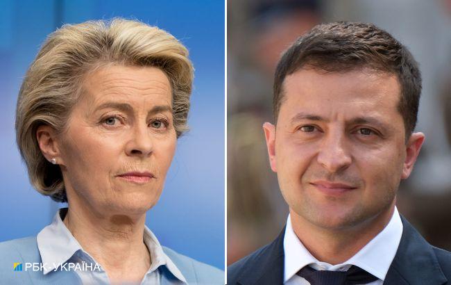 Зеленский завтра встретится с главой Еврокомиссии