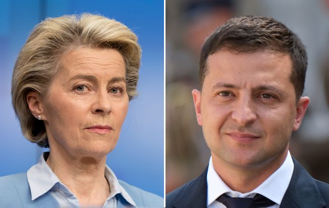 Зеленский обсудил с главой Еврокомиссии платформу восстановления Украины