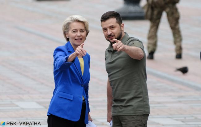 Президент Єврокомісії поговорила з Зеленським: вже планує візит до України