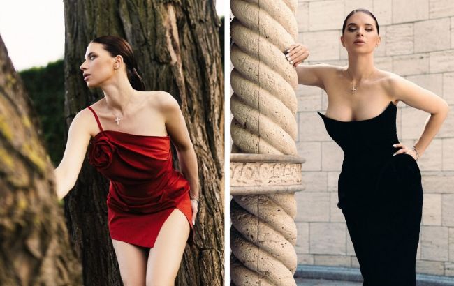 На випускний, весілля чи вечірку: ефектні образи від дружини Усика