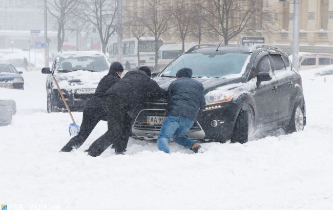 В Киеве завтра ожидаются метели и сильный ветер