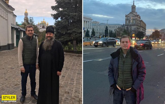 Известный пропагандист Кремля гуляет по Киеву (фото)