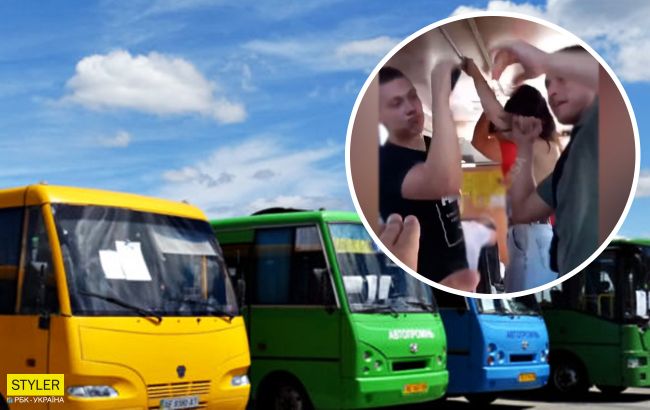 Під Одесою молодь влаштувала дискотеку у міській маршрутці (відео)