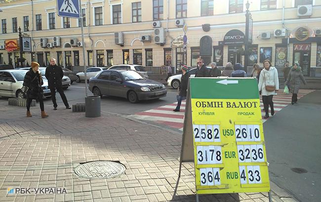 Наличный курс доллара в продаже понизился до 26,10 гривны/доллар