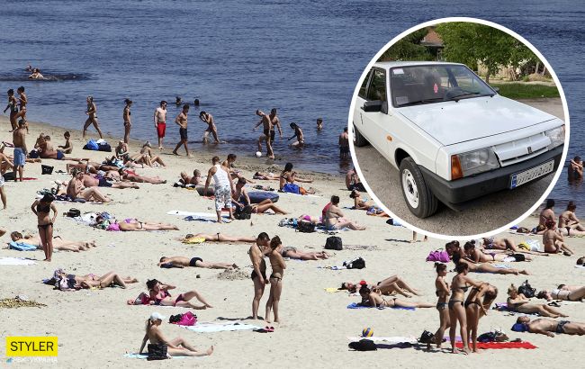 Утрамбовали 13 детей в старый ВАЗ и поехали в Кирилловку: фото "дикой" выходки