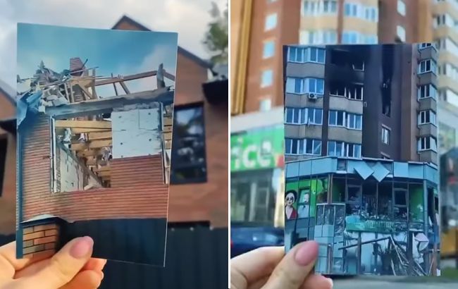 Відроджуються, як фенікс. Вражаюче відео відбудови Ірпеня і Бучі