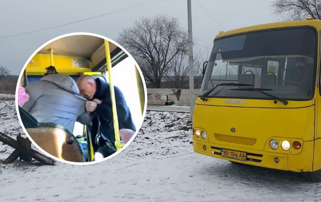 "Москва була, є і буде": під Львовом водій викинув з маршрутки фанатку РФ (відео)