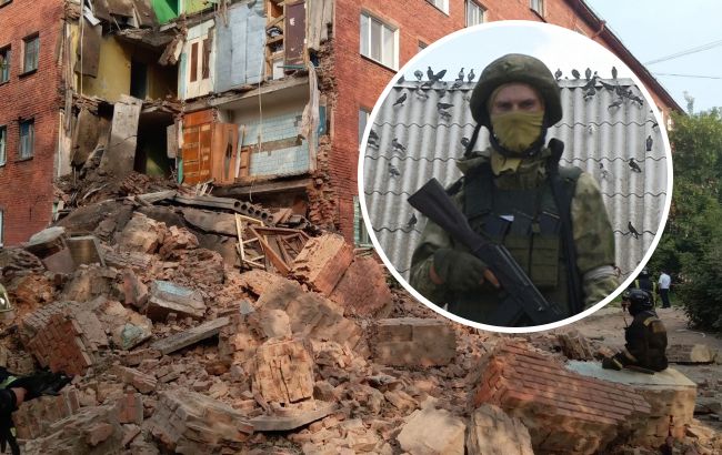 "За що мій син під кулями на "сво", за це?!" Красномовне відео про обвал будинку в російському Омську