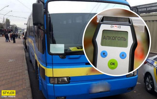 В Киеве поймали маршрутчика под кайфом: спасли много жизней (фото)
