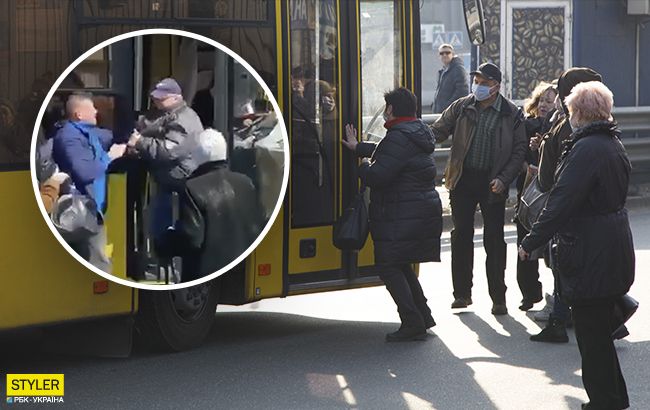 В Киеве пассажир выкинул водителя троллейбуса: просто оказался 11-м  (видео)