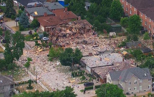 В результате взрыва в Канаде пострадали два десятка домов