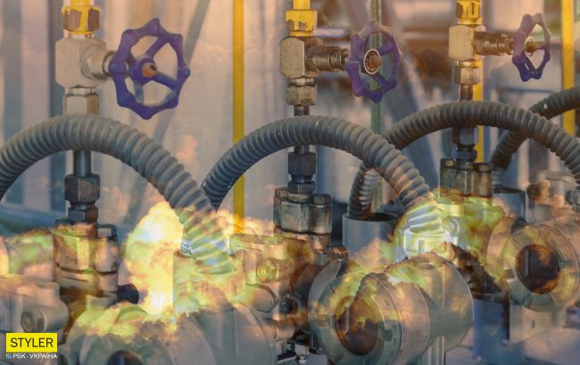 Под Киевом масштабно взорвался газопровод: очевидцы озвучивают свои версии (видео)