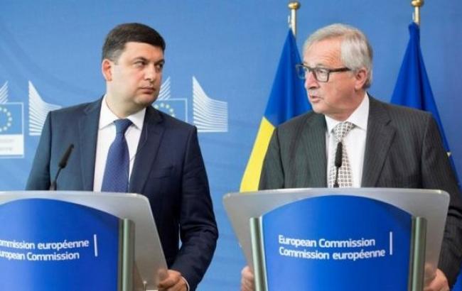 Гройсман обговорить з Юнкером у п&rsquo;ятницю підтримку реформ в Україні