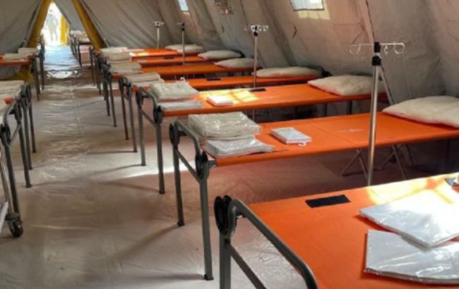 Во Львовской области развернули полевой госпиталь на 50 мест, предоставленный Нидерландами, - ОВА