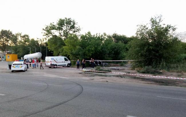 В Запорожье в результате аварии погибла женщина с ребенком