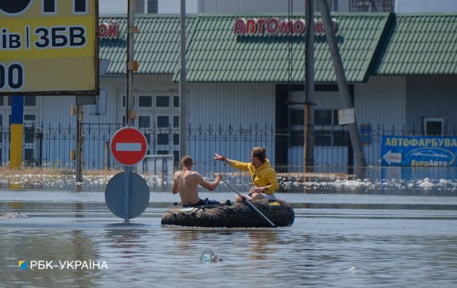 Рівень води у Херсонській області знизився ще на 15 см: скільки триватиме осушення