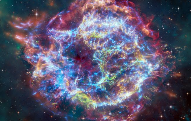 Телескопы NASA зафиксировали "Зеленого монстра" среди звездных обломков