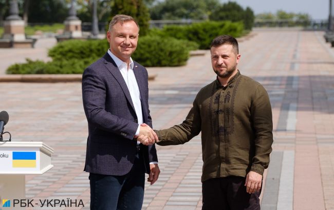В Польщі анонсували зустріч Зеленського з Дудою найближчим часом