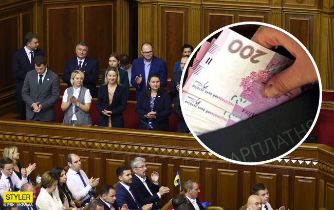 Скільки отримує народний депутат за місяць: інфографіка