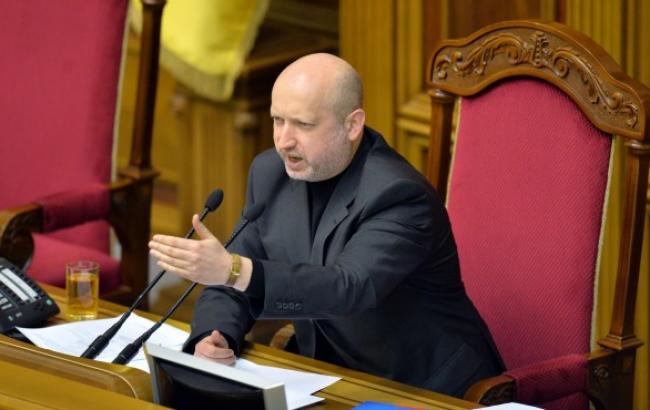 Турчинов продолжил заседание Рады восьмого созыва