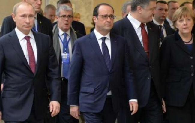 "Нормандская четверка" согласовала отвод тяжелого вооружения на Донбассе