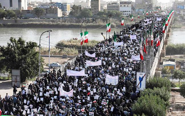 Революционная гвардия Ирана заявила о подавлении протестов, вызванных "иностранными врагами"