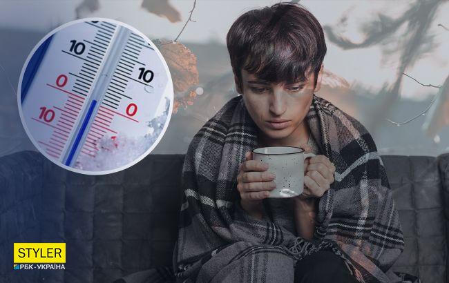 В Украину идет сильное похолодание и снег: температура упадет до 10 градусов мороза