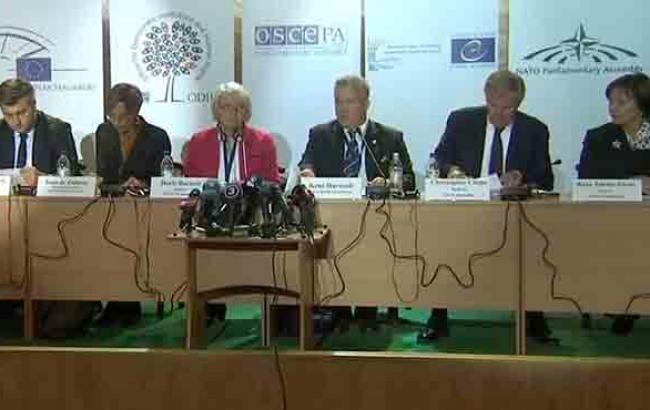 Спостерігачі ОБСЄ назвали вибори в Раду чесними і  демократичними