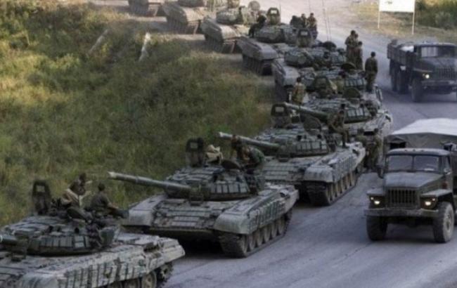 В Луганскую обл. из РФ зашло 20 единиц военной техники, - штаб АТО