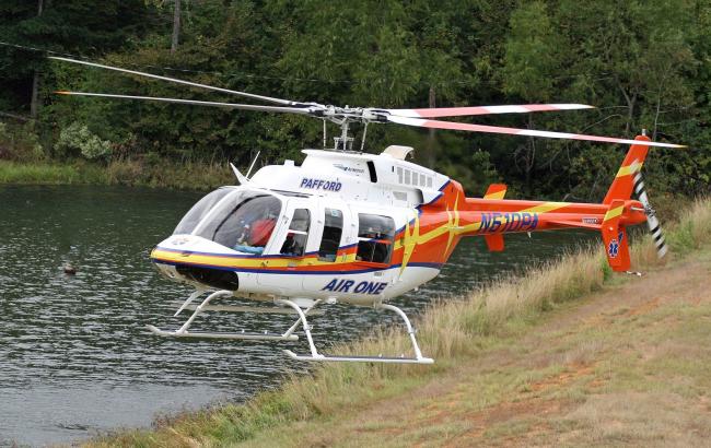 В США разбился медицинский вертолет, есть жертвы